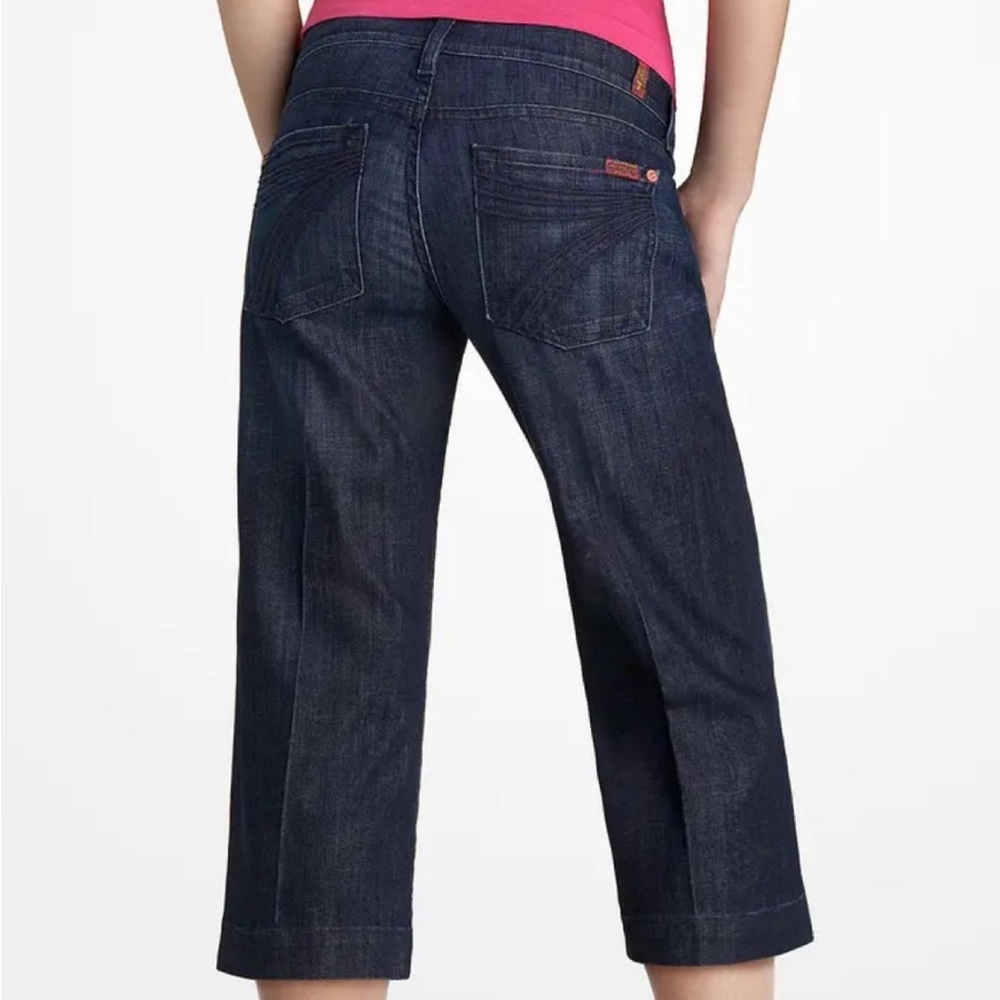 Seven for all mankind crop dojo jeans size 29
